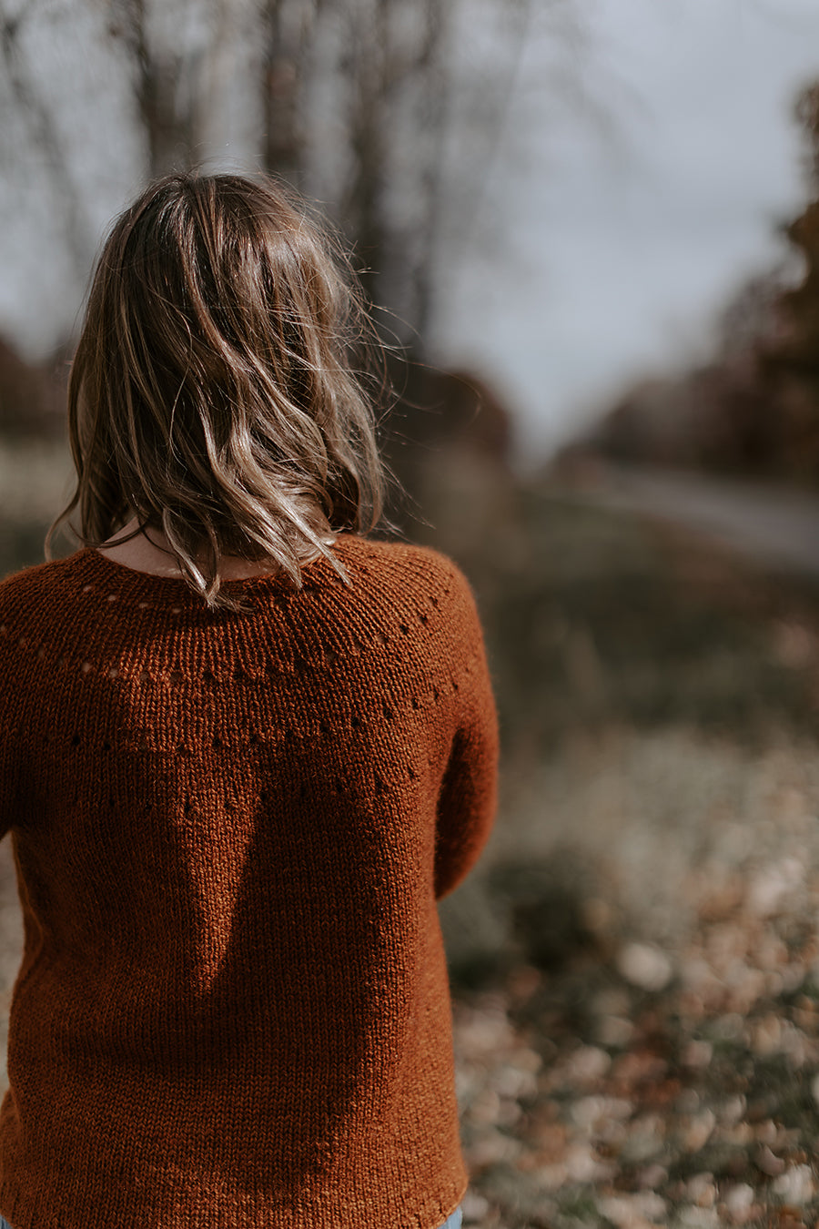 Easy Eyelet Yoke Sweater Kit - by Chantal Miyagishima – North Bay