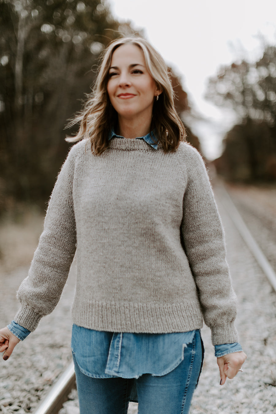 JOURNEY STRIPED KNITTED COTTON SWEATER