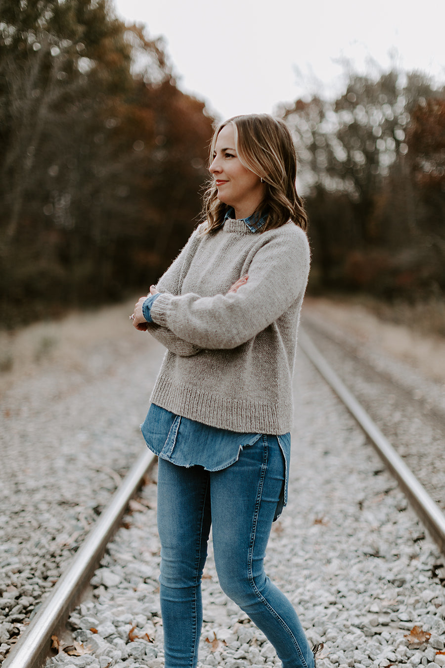 JOURNEY MIXED WOOL JACQUARD SWEATER