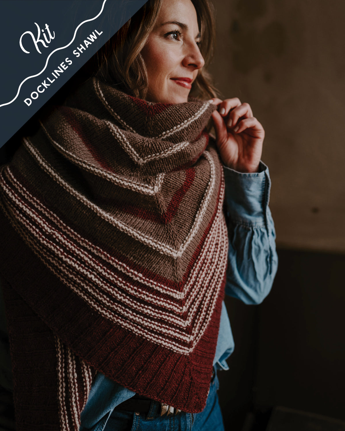 Docklines Shawl Kit - by Jill Zielinski – North Bay Fiber