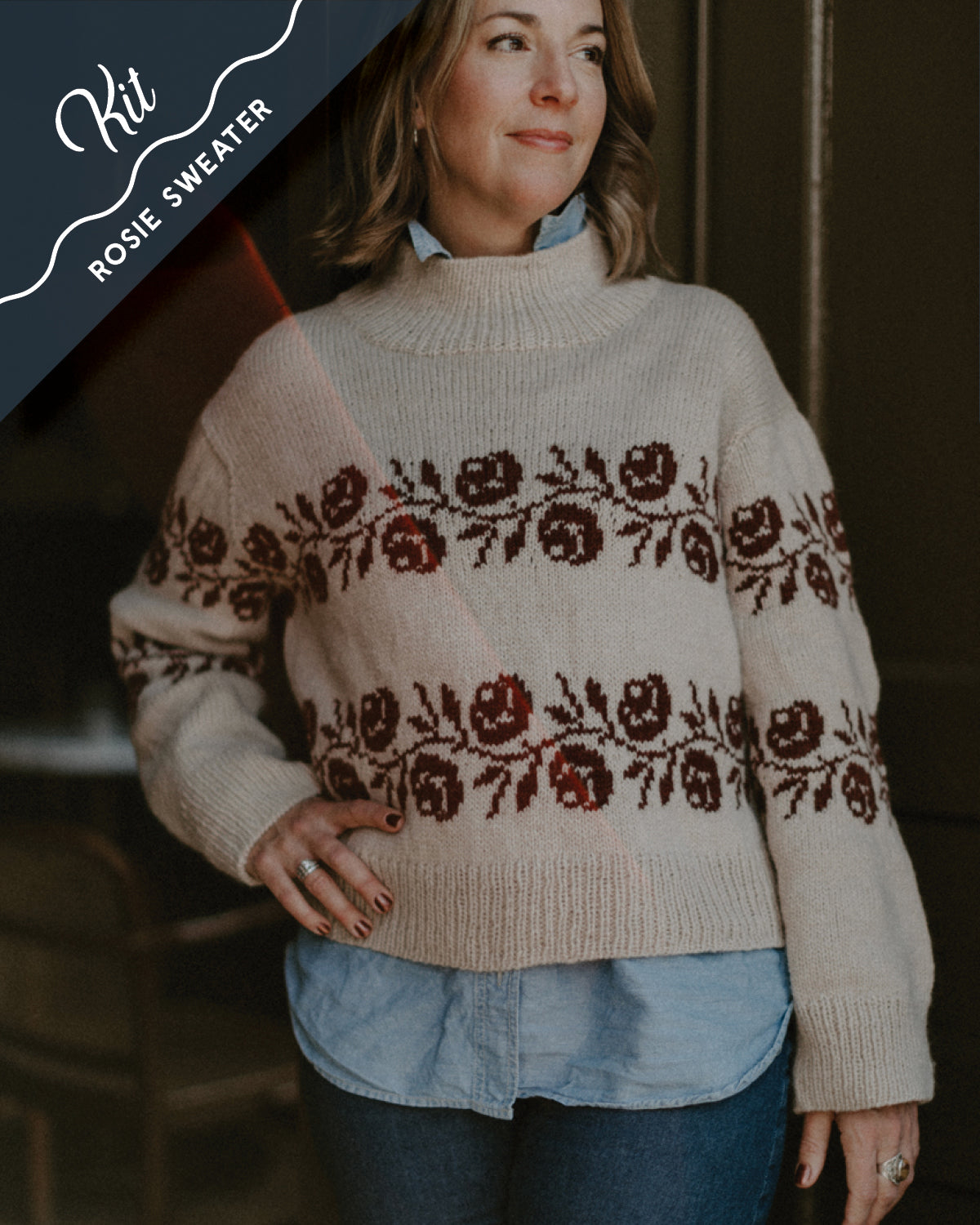 The Rosie Sweater Kit - by Le Knit – North Bay Fiber