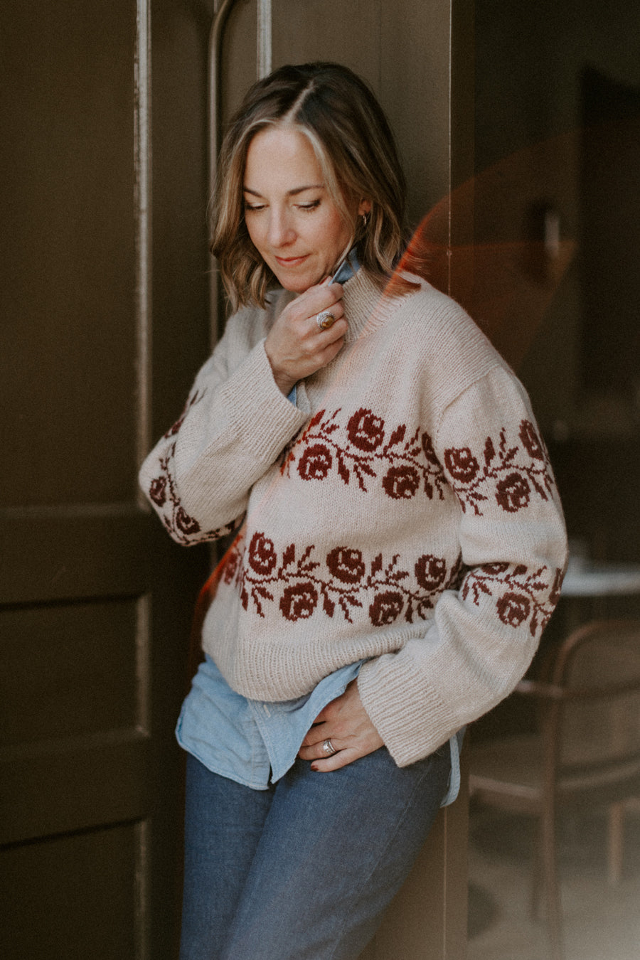 The Rosie Sweater Kit - by Le Knit – North Bay Fiber
