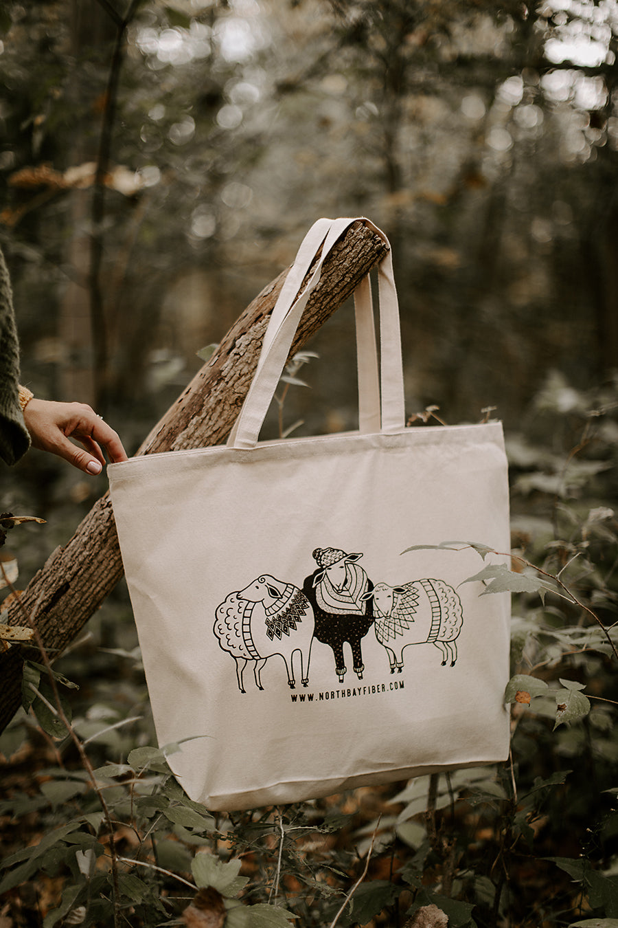 Sheep online tote bag